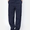 Women esmé studios | Eslexi Pants Dark Sapphire Pinstripe