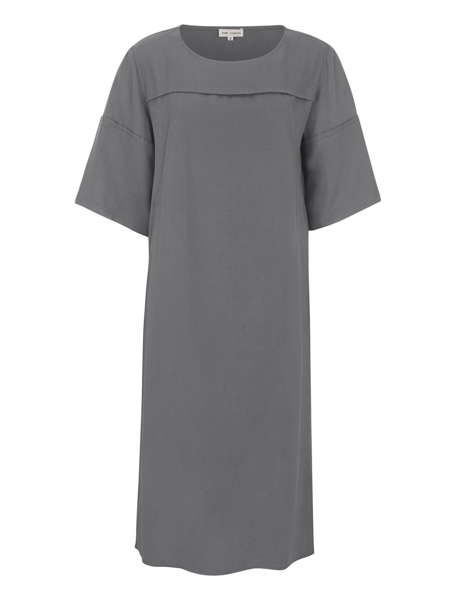 Women esmé studios | Eslica 2/4 Dress Charcoal Gray