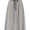 Women esmé studios | Esmella Midi Skirt Chateau Gray Checks