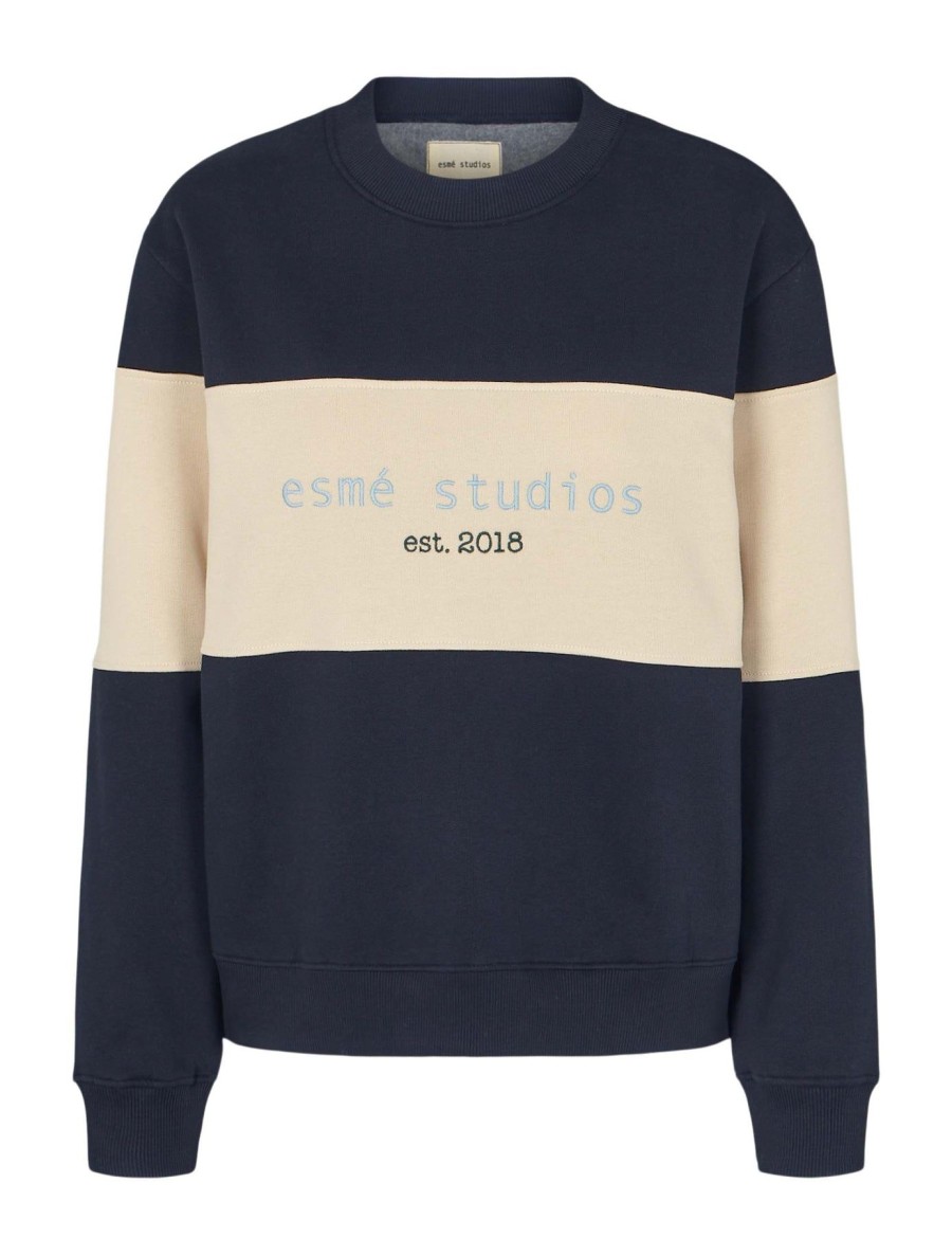 Women esmé studios | Esmadeline Retro Sweat-Gots Dark Sapphire