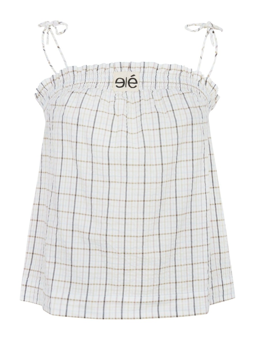 Women esmé studios | Esbetty Strap Top-Gots Snow White Checks