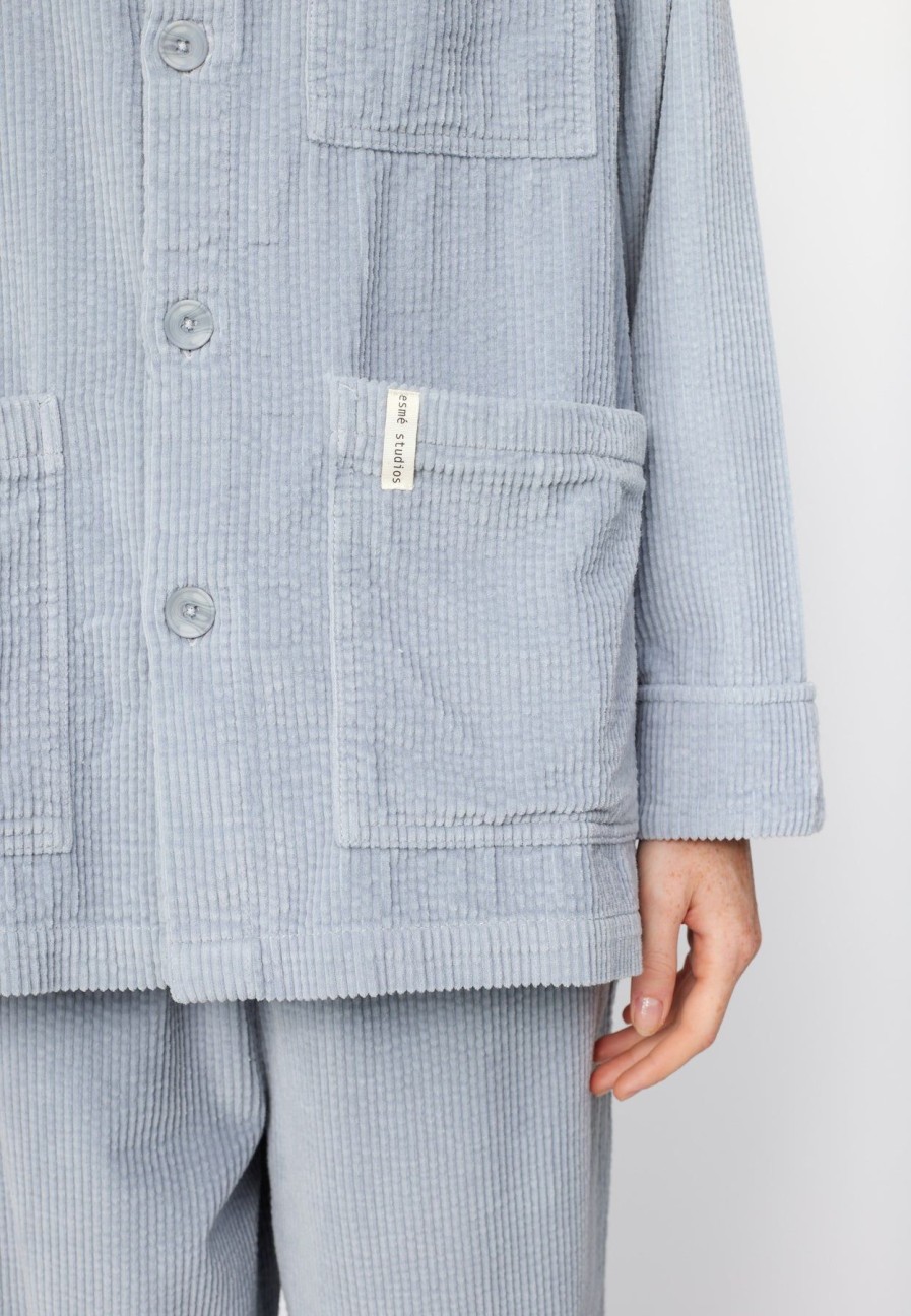 Women esmé studios | Estilia Shirt Jacket-Gots Quarry