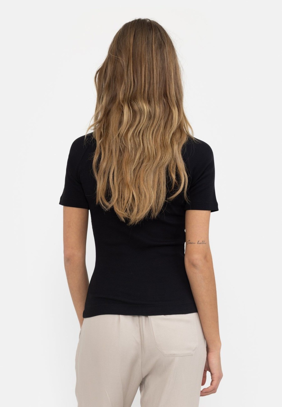 Women esmé studios | Esblossom Ss O-Neck Rib T-Shirt