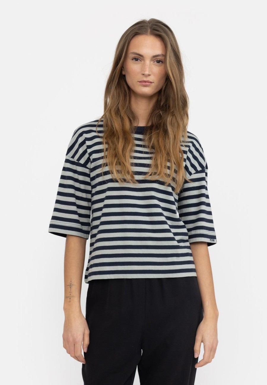 Women esmé studios | Essigne Striped Boxy T-Shirt-Gots