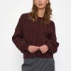 Women esmé studios | Esbraidy Jumper Knit Bitter Chocolate