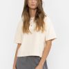 Women esmé studios | Esmindy Polo T-Shirt-Gots Buttercream