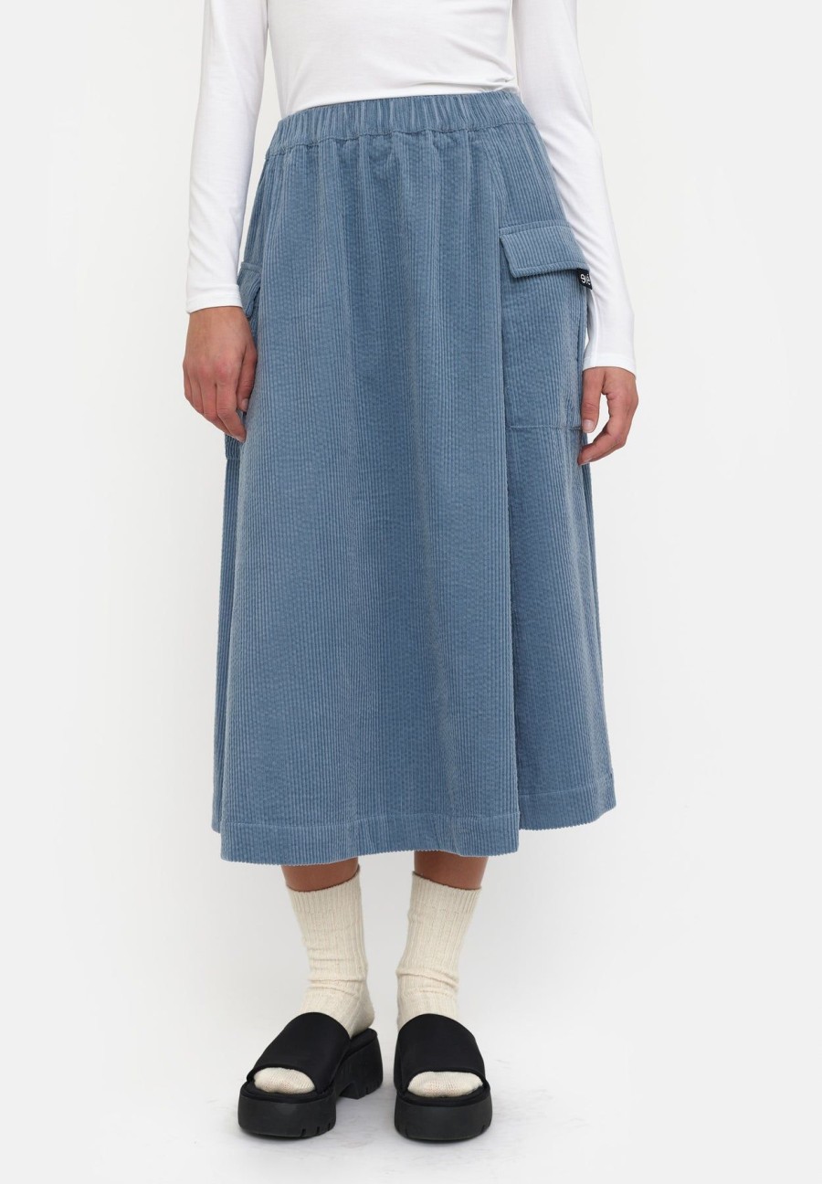 Women esmé studios | Esclara Midi Skirt Tradewinds