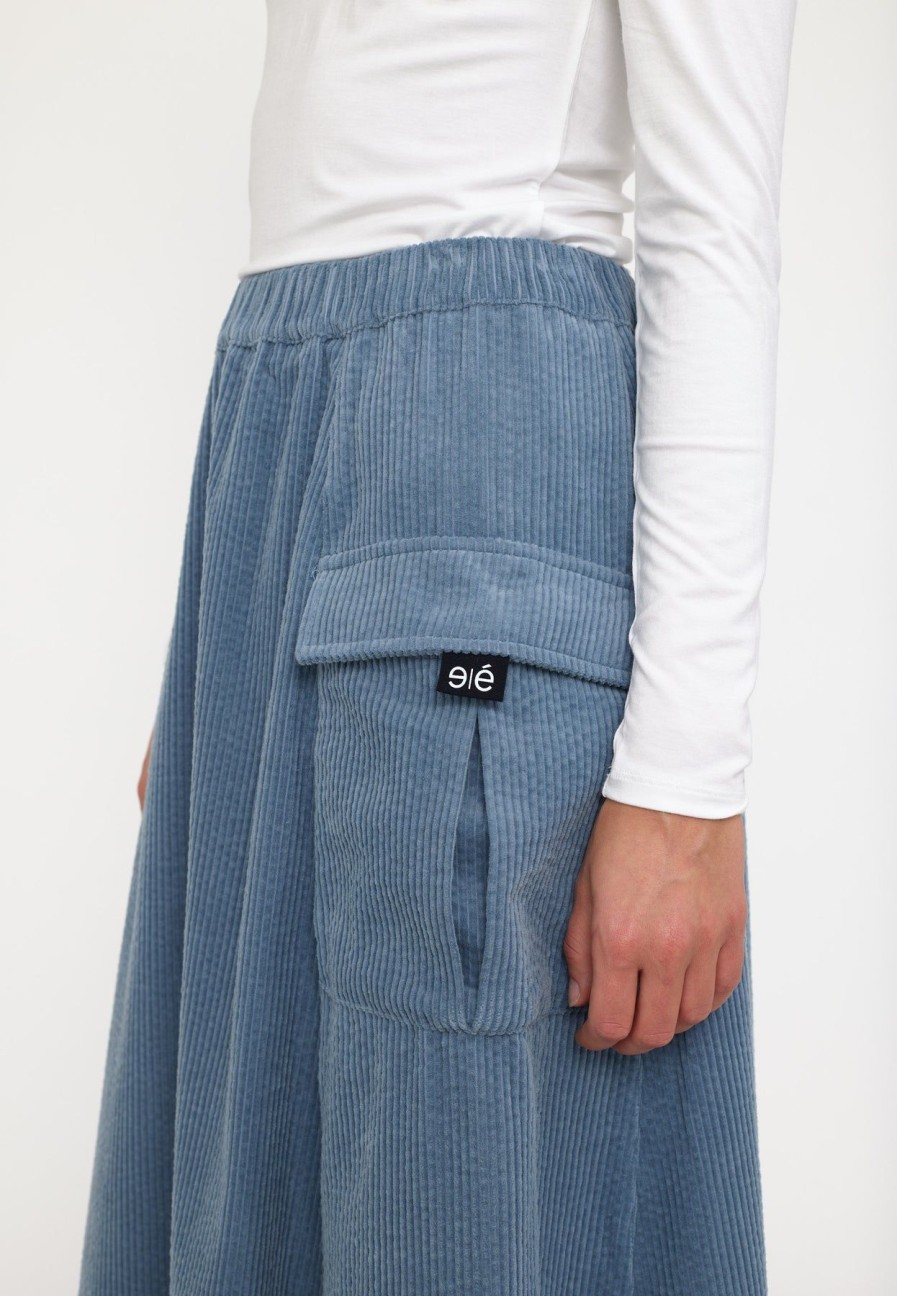 Women esmé studios | Esclara Midi Skirt Tradewinds