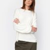 Women esmé studios | Esagnes Ls Loose Knit Snow White