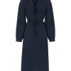 Women esmé studios | Esmolly Ls Midi Dress Dark Sapphire