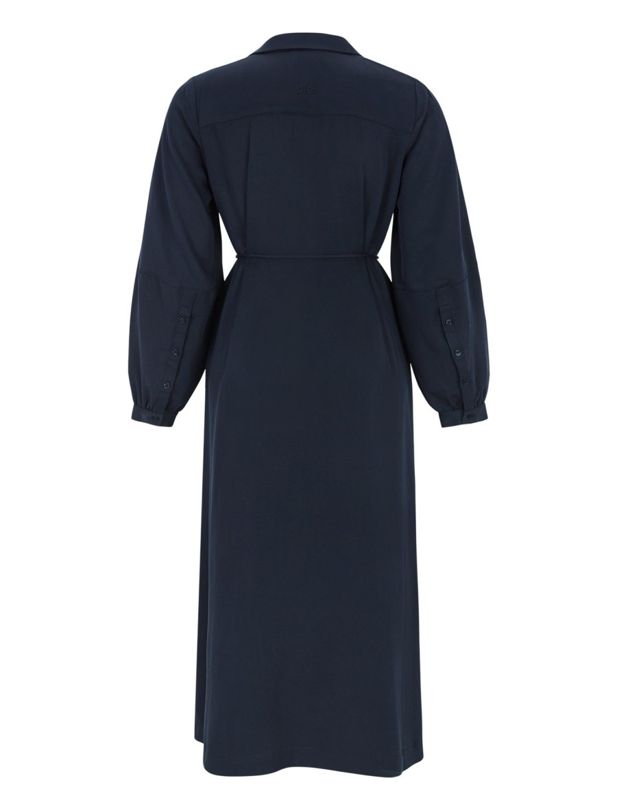 Women esmé studios | Esmolly Ls Midi Dress Dark Sapphire