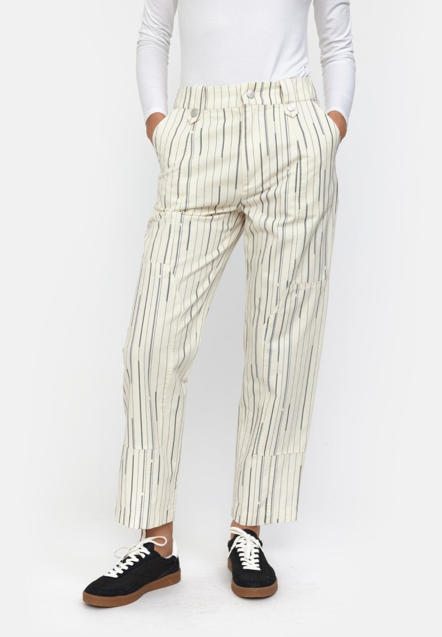 Women esmé studios | Esfrankie Pants Buttercream Stripes