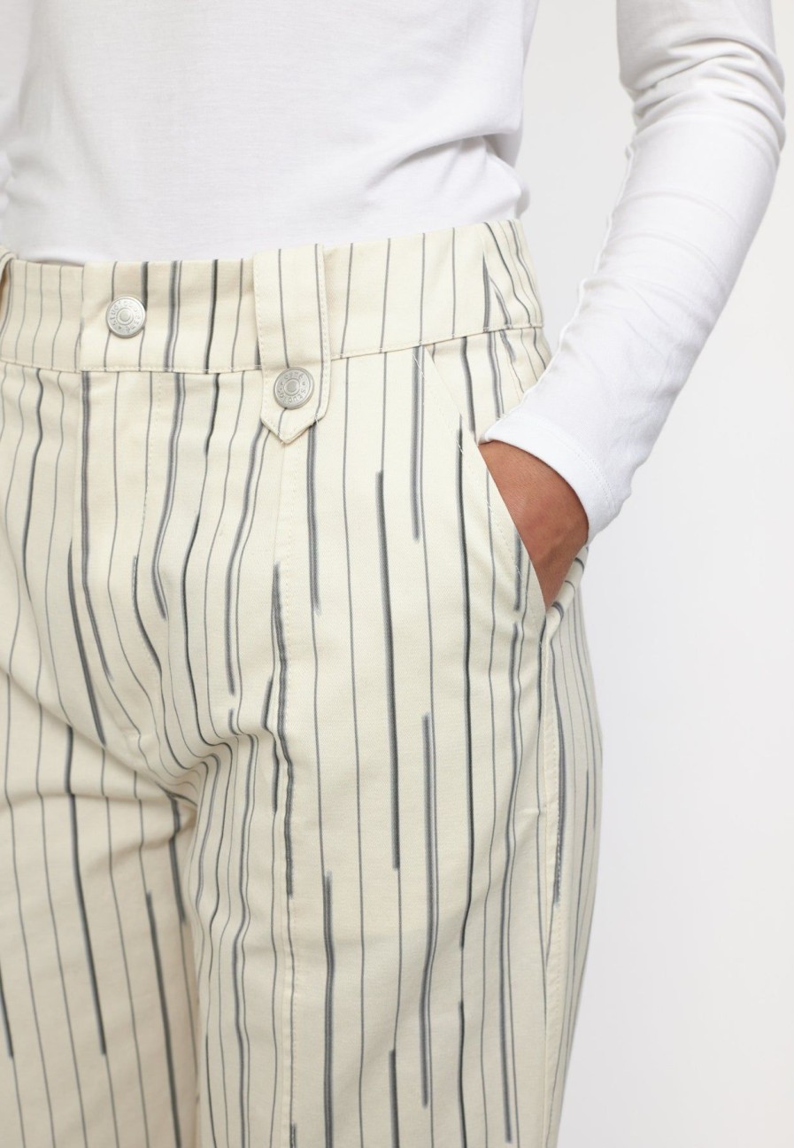 Women esmé studios | Esfrankie Pants Buttercream Stripes