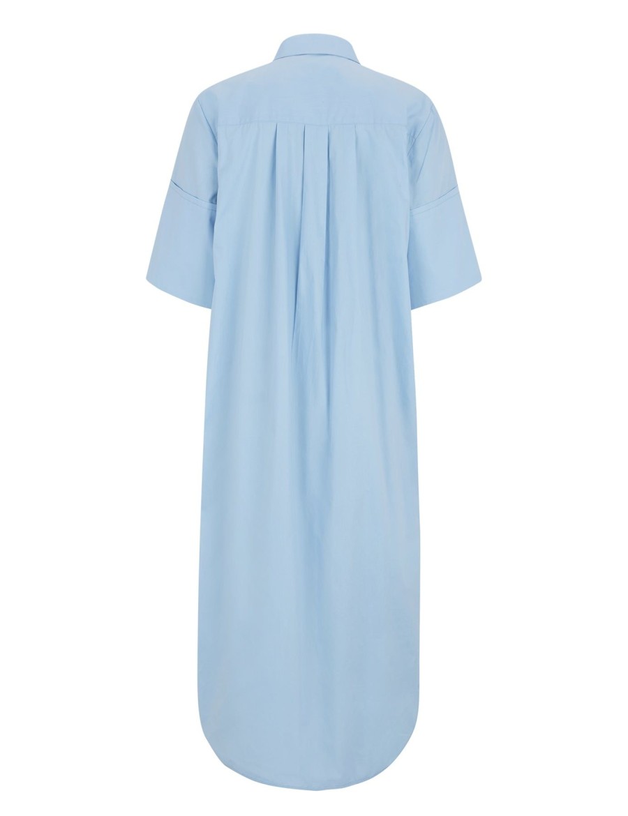 Women esmé studios | Eschristel 2/4 Midi Dress Blue Fog